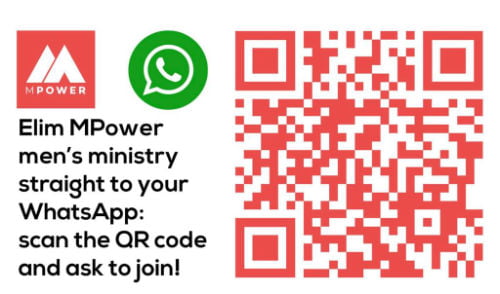 MPower WhatsApp QR code