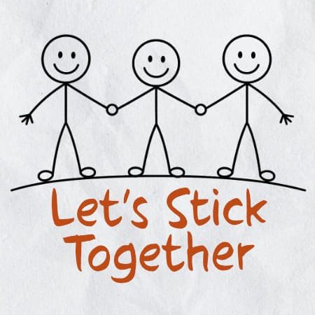 One Big Church Let's Stick Together