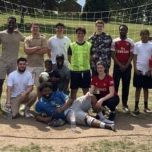Youth versus Adults Football